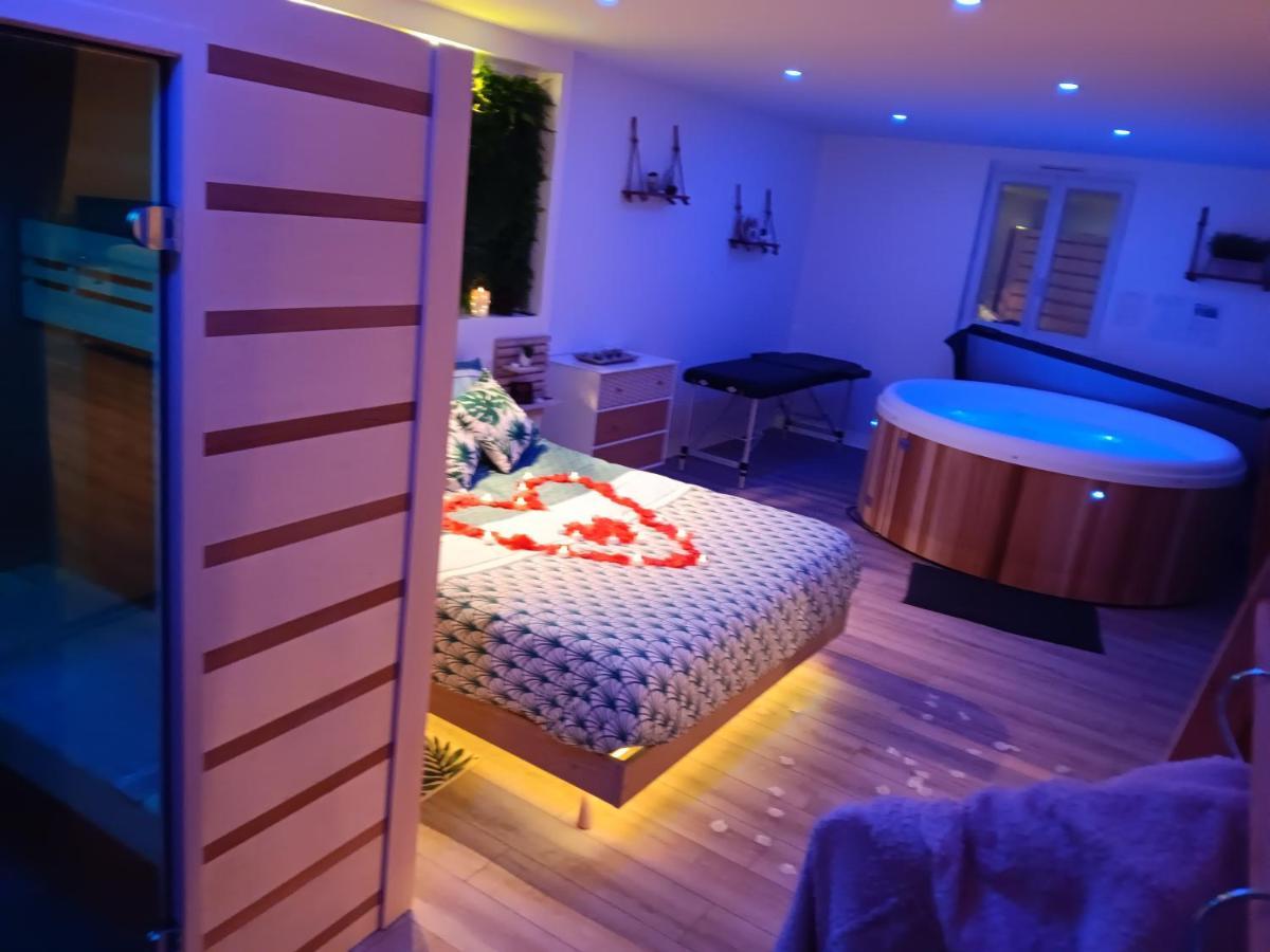 Готель Gite Et Spa Au Secret Du Bonheur Pouilly-sur-Serre Екстер'єр фото